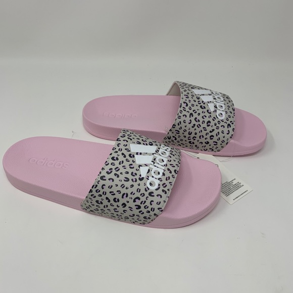 Adidas Adilette ShowerPink Leopard F99856 Printed - Picture 2 of 8